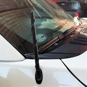 Short Antenna Fits Ford F-150 2009-2026, Antenna Replacement F250 F350 2017-2026, 2021-2024 Ford Bronco,Car Wash Proof Male End Antenna, Not for 2025 Bronco