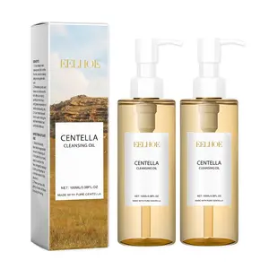EELHOE Centella Asiatica Cleansing Oil 2-in-1 - Pore Purifying with Sebum Control | For Sensitive Skin, Glass Skin Prep, Non-Greasy Hydrating Facial Cleanser & Makeup Remover