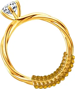 Ring Sizers for Loose Rings,Ring Adjuster for Loose Rings Women Men Rings Guards,  Ring Tightener,Invisible Metal Ring Reducer Spacer 3 Sizes Round & Flat Spiral 15 count