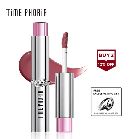 TIMEPHORIA Spectra Ultra Stay-Shine Transfer-Proof Lip Vinyl, Glaze Formula, Daily Use, Glossy Lips Effect, Weightless Wear, Smudgeproof Color,back to school