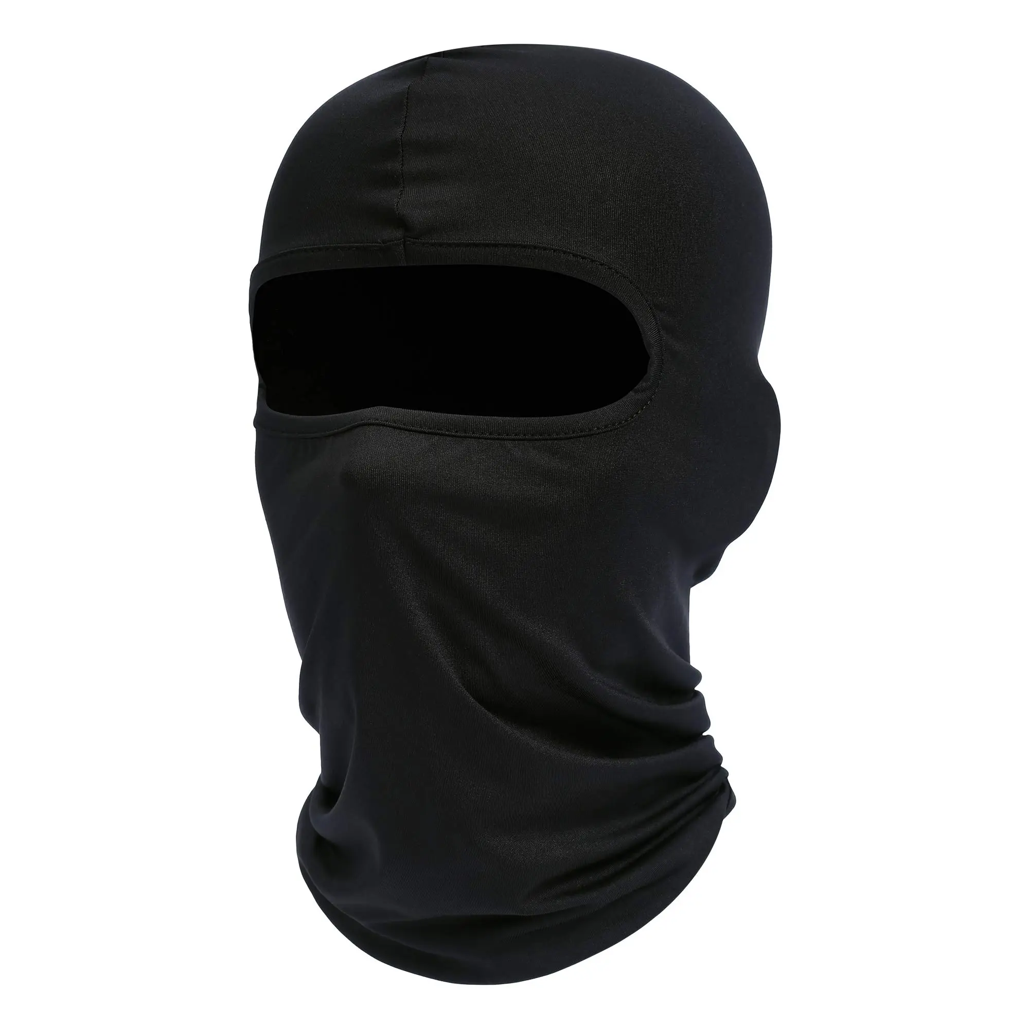Balaclava Face Mask, Summer Cooling Neck Gaiter, UV Protector Motorcycle Ski Scarf for Men/Women black unisex face covers & mask