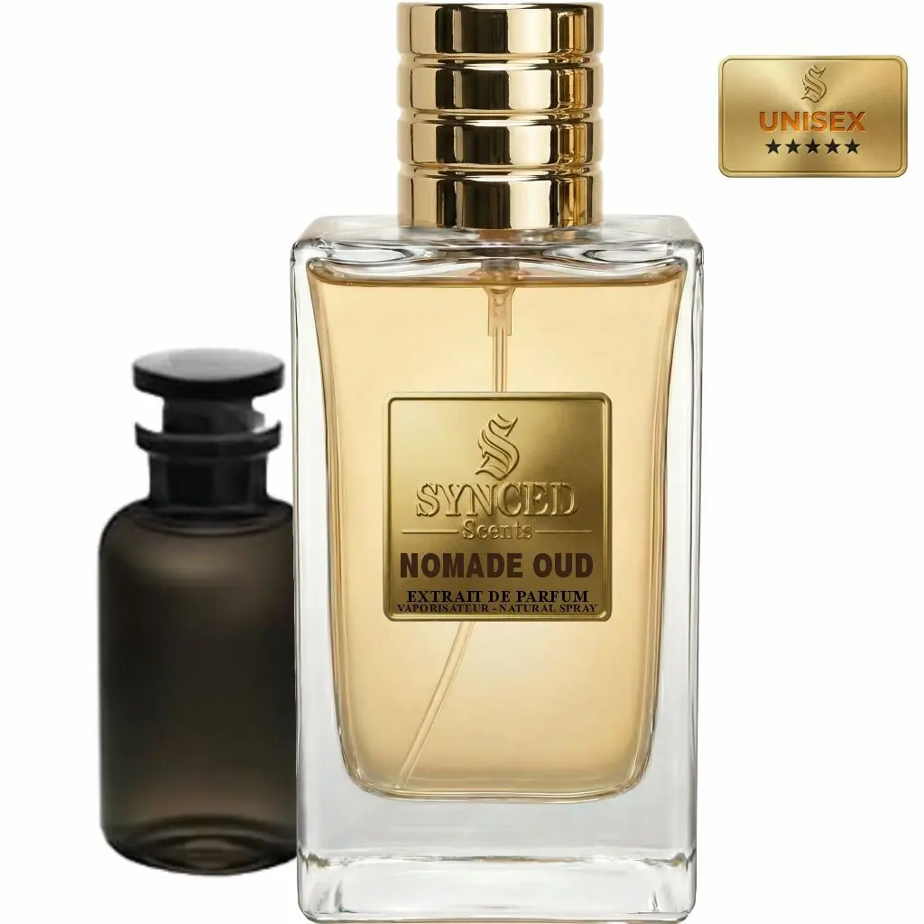 NOMADE OUD by SYNCED Scents | Inspired by Ombre Nomade Fragrance | Perfume Smells Like Woody Amber Spicy Oud Ombre Nomade Impression | Unisex Extrait Concentration arabian perfume woody fragranceintense fragrance