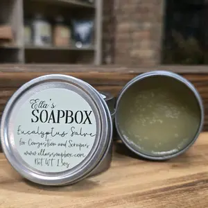 Eucalyptus Salve Made with Eucalyptus-Infused Organic Extra Virgin Olive Oil personal care
