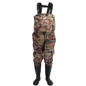 Chest Wader, Hunting Fishing Waders for Men Women, Waterproof Nylon with Boot Insulated Neoprene Kids Retro Women's Tri Taupe