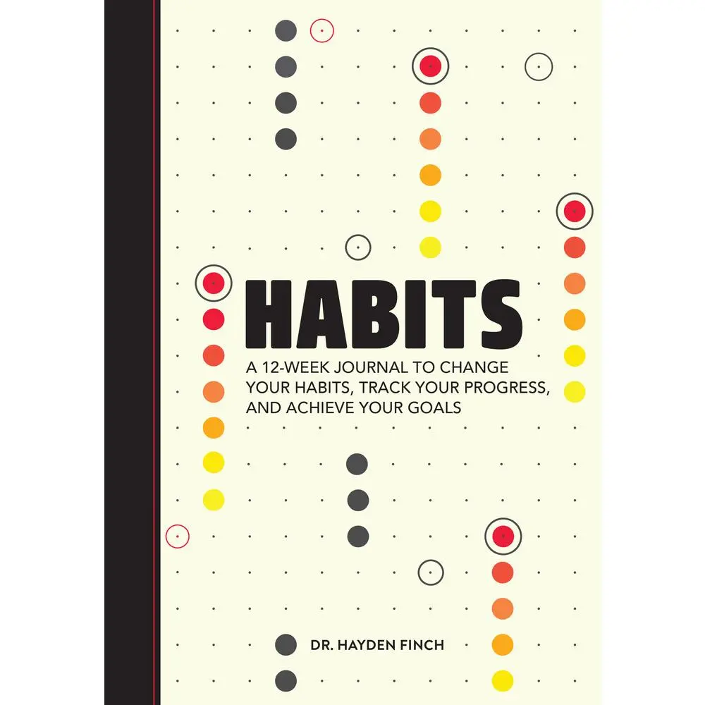 USED Book - Habits: A 12-Week Journal to Change Your Habits, Track Your Progress, and Achieve Your Goals by Finch, Hayden (Paperback) - english