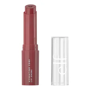 e.l.f. Hydrating Core Lip Shine with Shea Butter & Vitamin E, Tinted Lip Balm for A Smooth, Glossy Finish & Long-Lasting Moisture