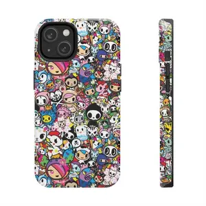 Skull Milk Latte Phone Case, Cute Design Themed Phone Case Premium Matte Texture, Protection, Shockproof, Anti-Drop, Anti-Fingerprint For IPhone 17-12, Pro Max, Pro Plus, and Samsung S25-22 Protection Safety