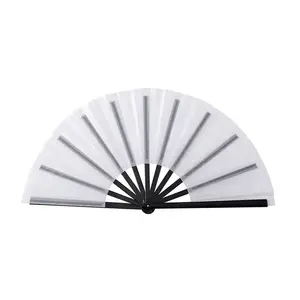 Clacking Fan 13inch |Sublimation Polyester Clack Fan | Large Clacking Fan | Foldable Clacking Fan | Plastic Bamboo Hand Fan