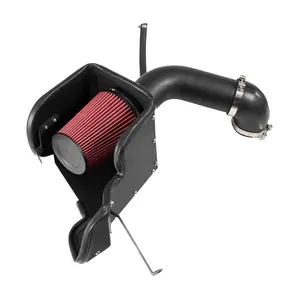 VEVOR Cold Air Intake, 3.94 Inch Cold Air Intake System+ Heat Shield Compatible with 2009-2018 Dodge Ram 1500, 2013-2018 Ram 2500/3500 5.7L, High Flow Filter Kit Improve Horsepower/Throttle Response