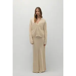 MICHAELA BRUSHED CASHMERE CARDIGAN