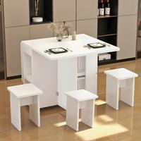 White+MDF+5-piece set