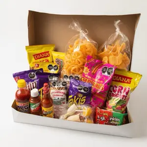 Spicy Crunchy Gift Box - Perfect for Snack Lovers with Variety of Savory Snacks and Spicy Treats