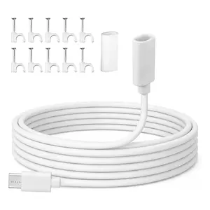 20ft USB Extension Cable, Compatible with Cameras, Phones and More, Extends USB-A Charging & Power Cords, Supports 5V/2A Output-MM1