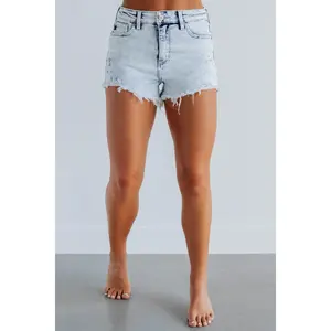 Kaia KanCan Shorts - Light Wash