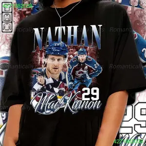 Nathan MacKinnon Ice Hockey Shirt Collection Vintage Sweatshirts, Hoodies, Graphic Tees for Fans Tshirt