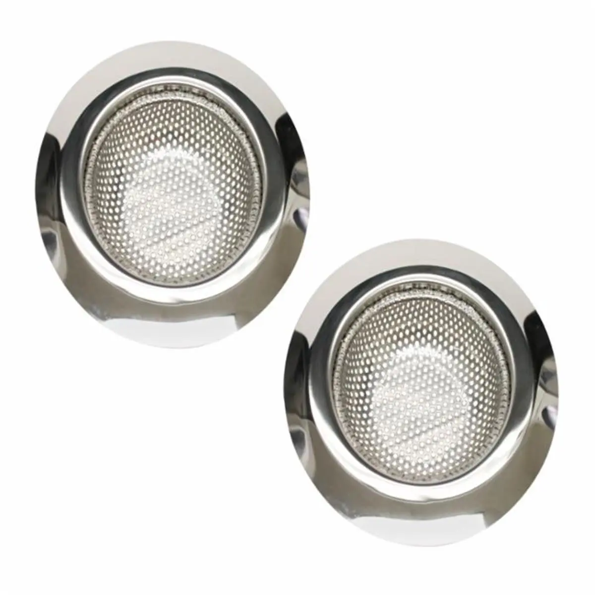 212 MAIN Mesh Metal Round Sink Drain Strainer Basket, Dishwasher-Safe Kitchen Accessory, Essential Sink Accessories
