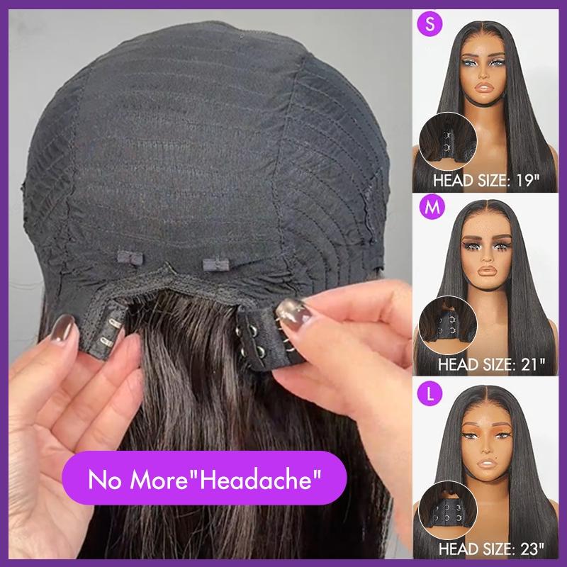 [LIVE]Ready to Go Blunt Cut Bob Closure Short HD Lace Glueless Wig 100% Human Hair Wear Go