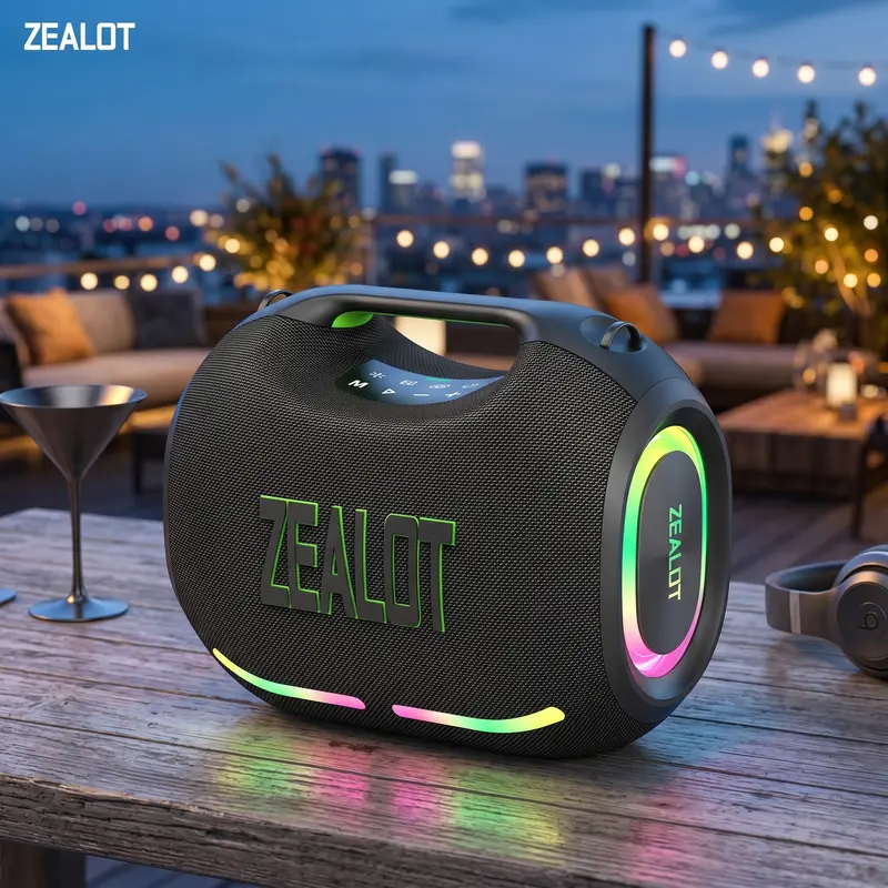 ZEALOT S79 100W Bluetooth Portable Speaker with 24000mAh Battery