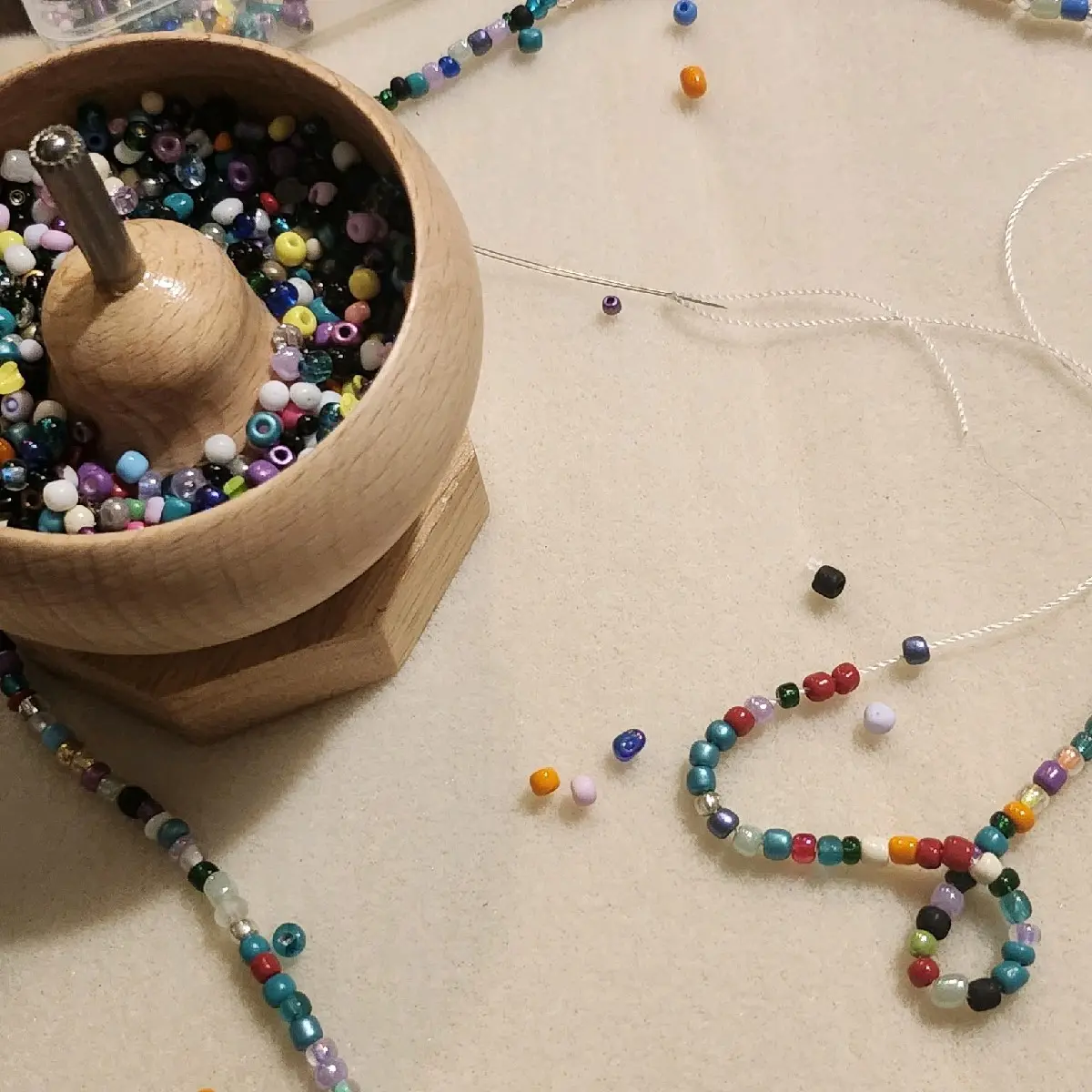 Multicolor Tie on Waistbeads