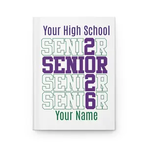 Personalized Senior Class of 2026 Journal, Notebook for Students, Graduation Gift, Custom Yearbook, Memory Book