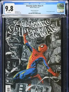 ASM 1 CGC 9.8 Charest Variant