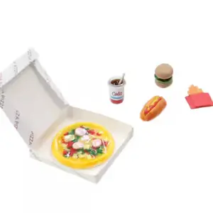 Miniature Fast Food Set By Make Market 5pc great gift