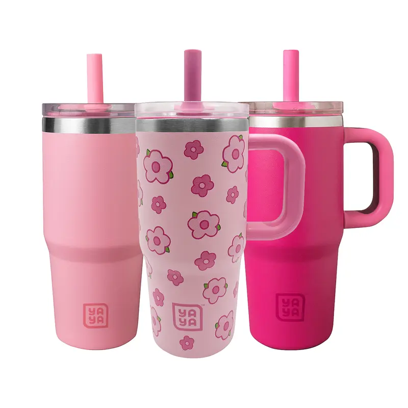 YAYA Squishmallows Insulated Adult Tumbler with Straw, 30oz & 40oz