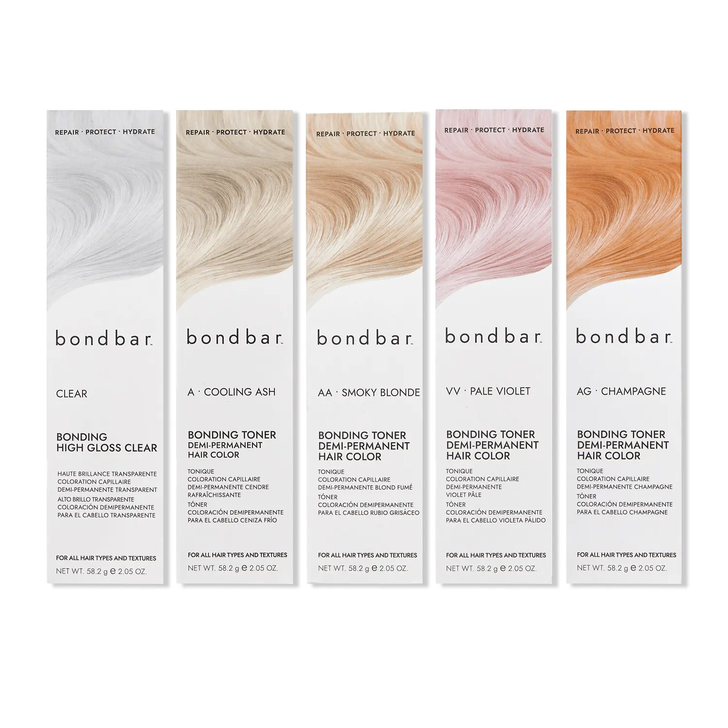 Bondbar Bonding Toner for all hair types, Vegan, Built in Bonding, 2.05 Oz Bondbar Bonding Toner for all hair types, Vegan, Built in Bonding, 2.05 Oz