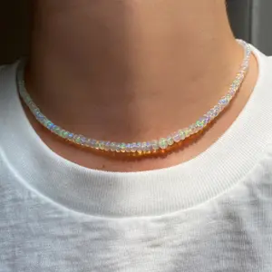 Flashy Opal Necklace