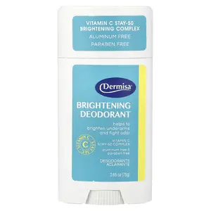 Dermisa Brightening Deodorant Stick, 2.65 oz (75 g)