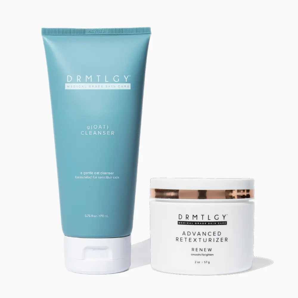 DRMTLGY Cleanse + Resurface Duo