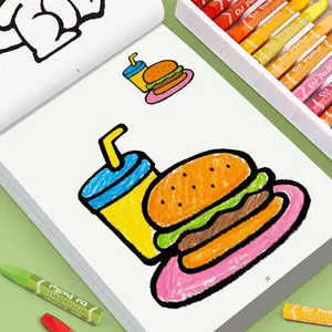 Cartoon cute princess coloring book, vehicle material creative high-value children learn to draw b book