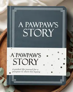 Pawpaw's Life Story Journal (Hardcover): A Meaningful Keepsake for Pawpaw to Share His Journey & Memories, Book Includes 250+ Prompt Questions, Sentimental Gift for Father's Day, Birthday, Christmas