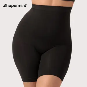 Shapermint High-Waisted Seamless Shapewear Shorts with Anti-Roll Waistband & Breathable Fabric Medium Compression Smooth Shapermint High-Waisted Seamless Shapewear Shorts with Anti-Roll Waistband & Breathable Fabric Medium Compression Smooth