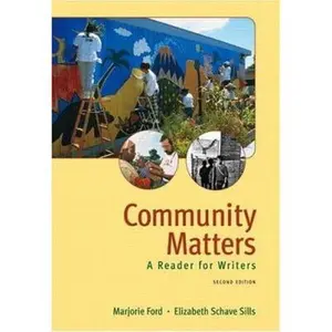 USED-Community Matters: A Reader for Writers (2nd Edition) by Marjorie Ford (Paperback)