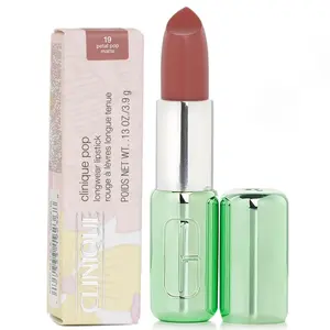 CLINIQUE Pop Longwear Lipstick Matte - # 19 Petal Pop