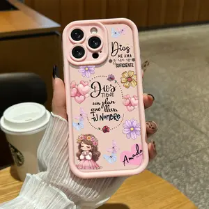 God's Plan TPU faith phone case, a protective case for cute, Christian and aesthetic phones, suitable for phones 17 Pro Max 16 Pro Max 15 Pro 14 13 12 11 and Samsung Galaxy S26 Ultra S25 Ultra S24 S23 S22 S21 series anti drop phone cases. A174