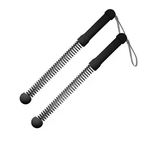 2PCS Weighted Ropeless Battle Ropes for Home Gym, Heavy Duty Arm Exerciser for Strength Training