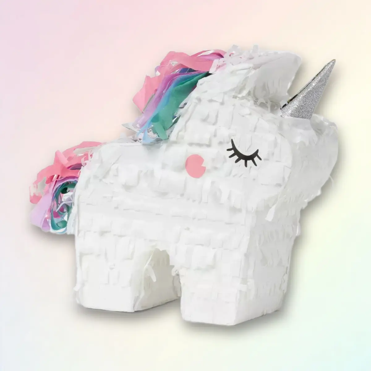 Mini Unicorn Piñata - Kids Party Favor, Pinata for Birthday Party, Fillable Candy Container, Spritz