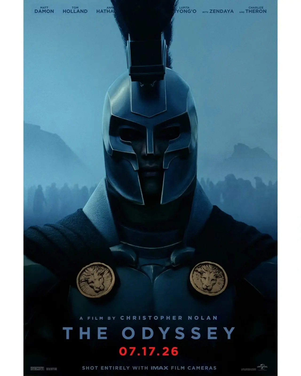 The Odyssey 2026 Christopher Nolan Epic Movie Art Posterv