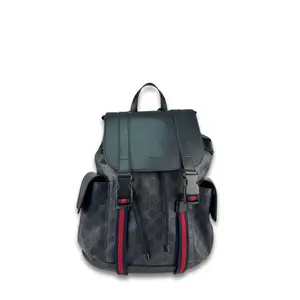 Pre-owned GUCCI Coated Canvas Backpacks GG Supreme Backpack