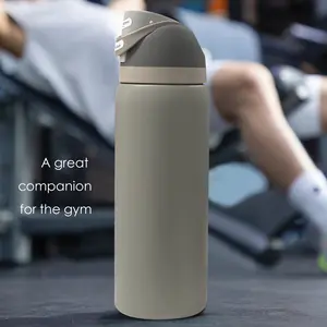 Ow(Off Road)Double Drink Outdoor Camping Kettle With Straw,32oz/945ml ,Bicycle Water Bottle, Double Vacuum Insulated Water Bottle, Frozen Drinks, Keeps ice for 8–12 hours-100% leak-proof sports water cup,Drinkware-work bottle-Insulated  Portable Stylish