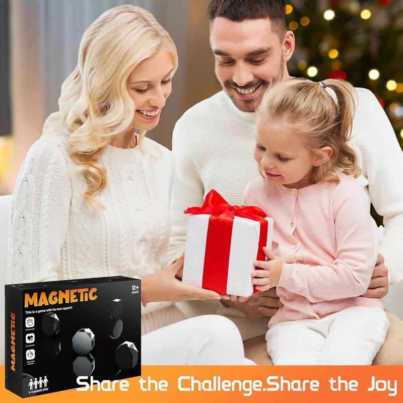 All-Ages Magnetic Strategy Game | Viral TikTok Hit, 2-Player Tabletop Game, Perfect for Family Game Night, Portable Family Board Game Gift, Ideal for Travel, Parties, Indoor & Outdoor Play, Christmas & Holiday Fun