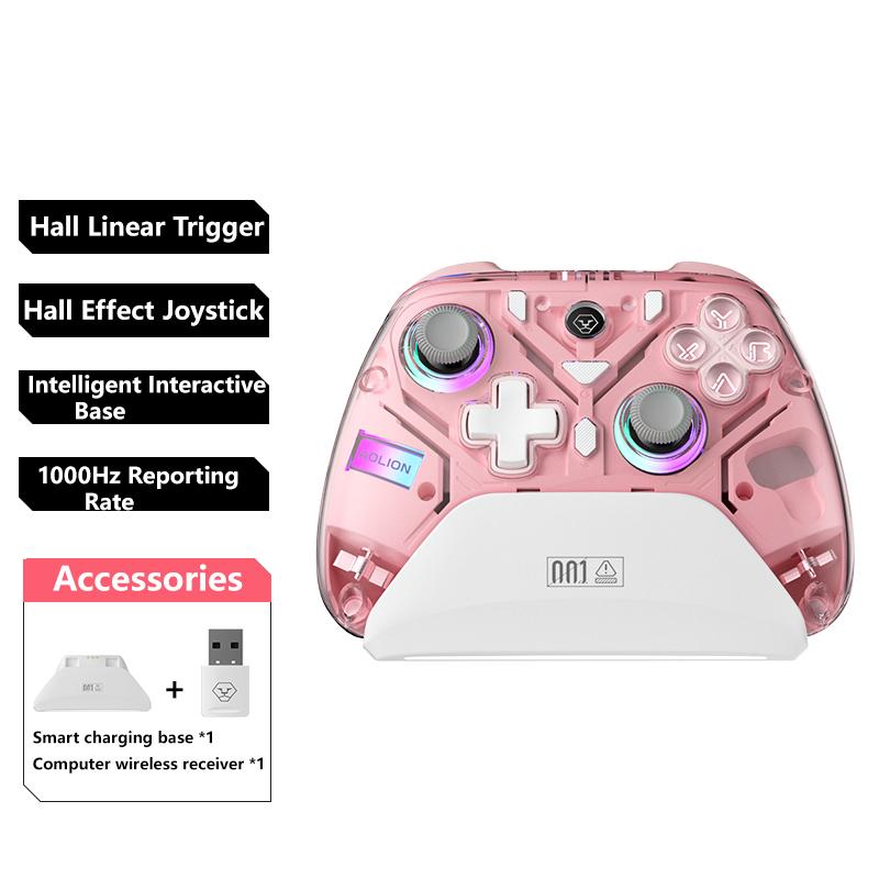 Wireless Gaming Controller(2026) - Bluetooth/Switch/PC/Android/iMAC/Wired, Hall/Tactile Triggers - game