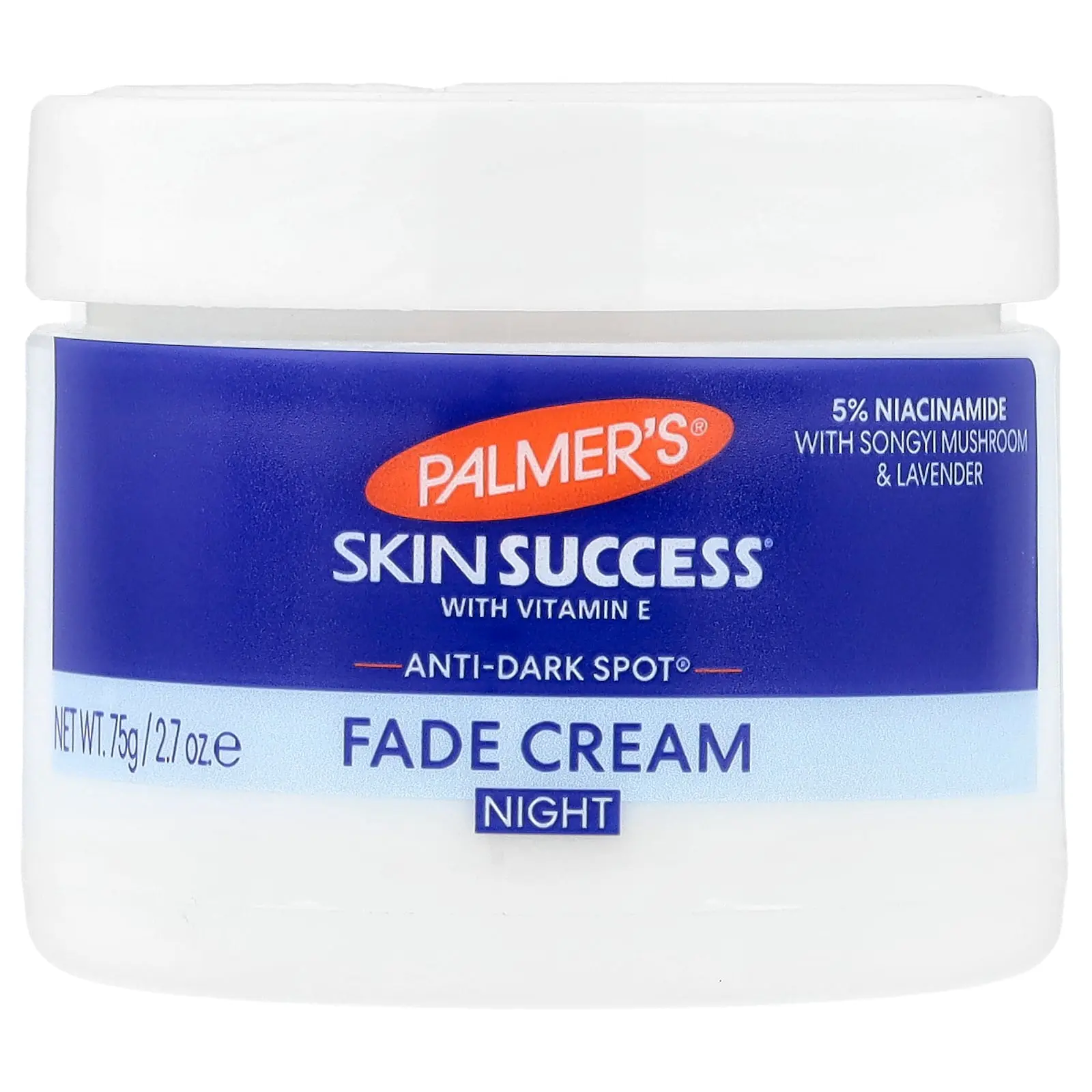 Palmer's Skin Success® with Vitamin E, Anti-Dark Spot® Fade Cream, Night, 2.7 oz (75 g) Palmer's Skin Success® with Vitamin E, Anti-Dark Spot® Fade Cream, Night, 2.7 oz (75 g)