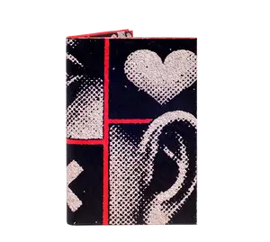 WRECKAGE Micro Wallet - Slim 1.3mm, Waterproof, Eco-Friendly, RFID Protection, Holds 8 Cards & Cash, Compact Design, Artist Designed