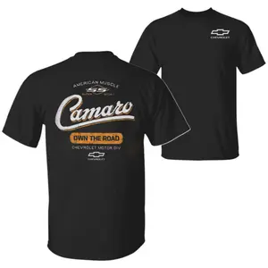 Chevrolet Camaro SS American Muscle T-Shirt, Chevy Truck & Car Enthusiast Shirt, Perfect Gift for Car Fans, Men Gift, Menswear, Full Size