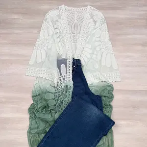 BUNDLE Lauren Jeans and SEAFOAM kimono