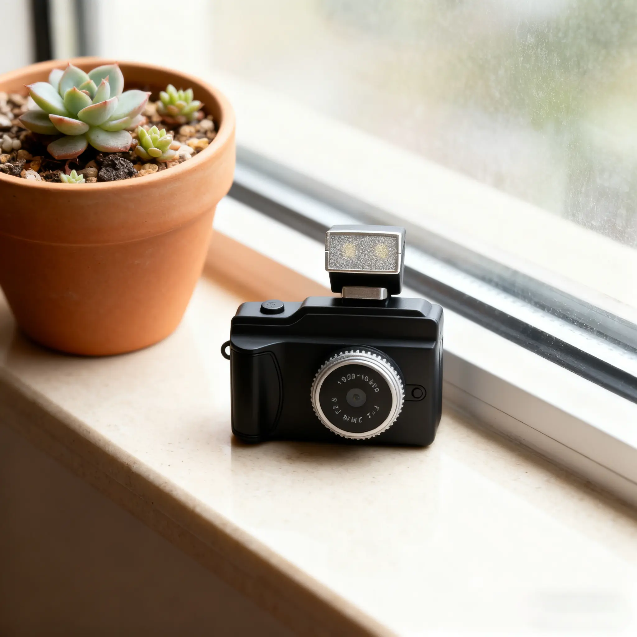 Portable Rechargeable A816 Retro HD 1080p Mini Keychain Point-and-Shoot Camera - 1.44-inch Screen, LED Display, CMOS Sensor, Flash, Pocket-Sized Design, USB Port Easy Charging