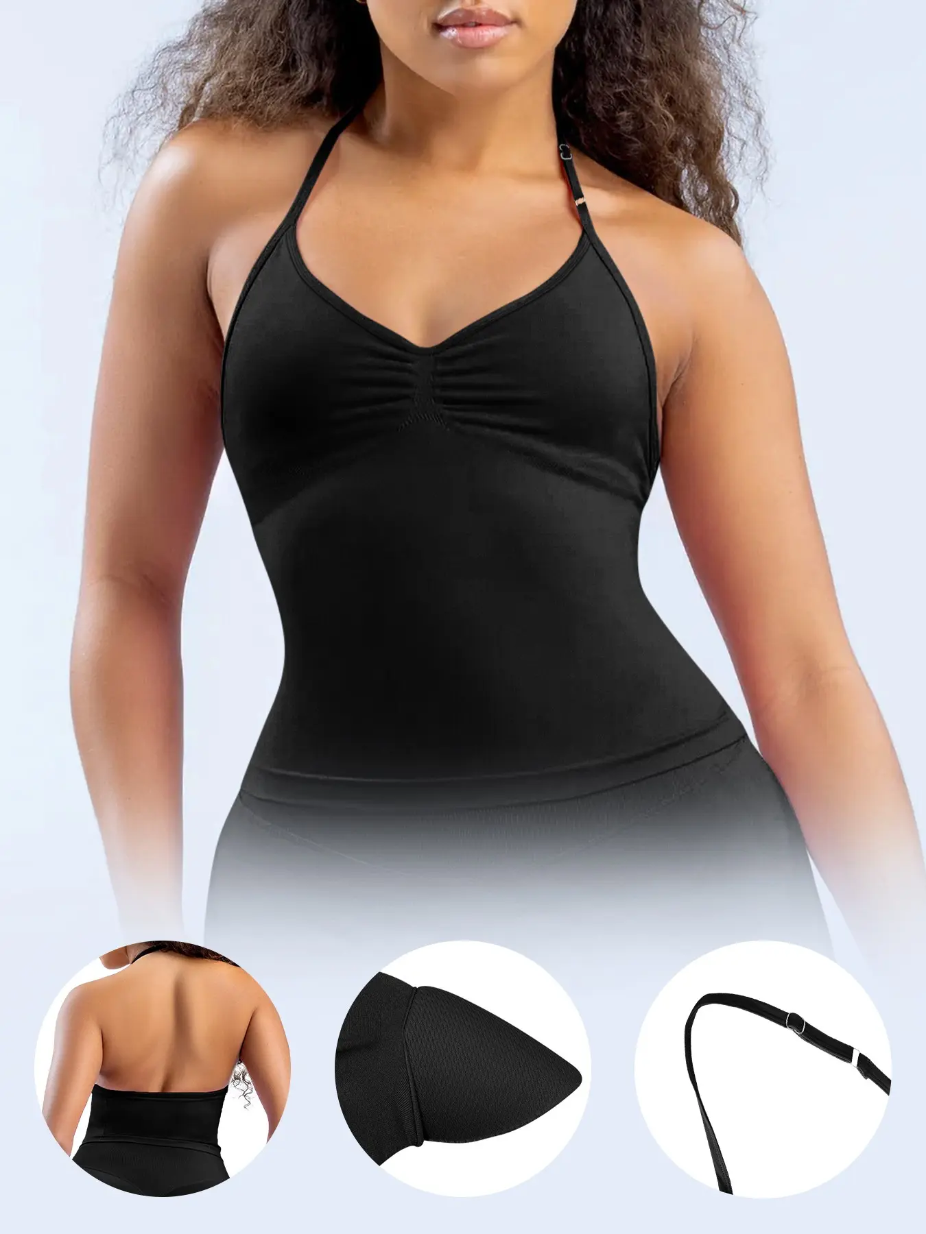 Women Longline Strappy Top Fitness Sports Yoga Gymwear Tanks Workout Sportswear Activewear Outdoor Running Tops Sleeveless Gym Tops Sleeveless Sports Vest